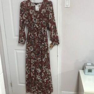 Floral maxi dress